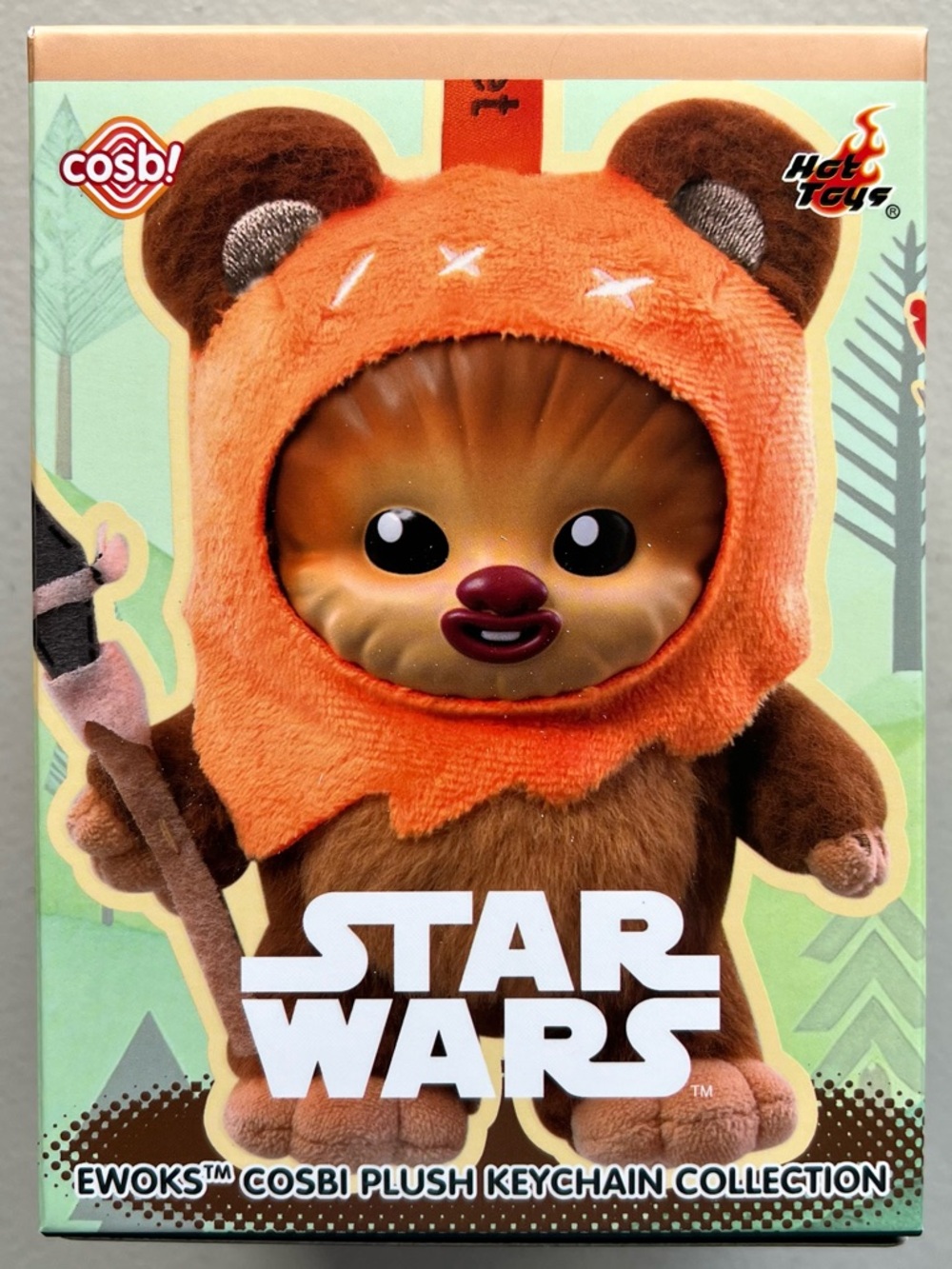 Star Wars Ewoks Cosby Plush Keychain Collection New Sealed Blind Box